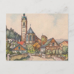 Carte postale - Laufenburg, Waldshut, Allemagne