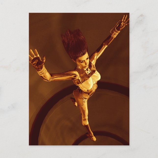 Carte Postale Laureline (Devant)