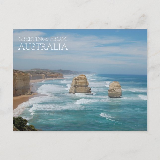 Carte Postale L'Australie douze apôtres (Devant)