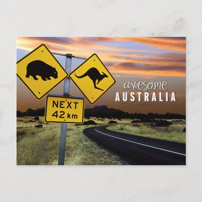 Carte Postale l'australie impressionnante (Devant)