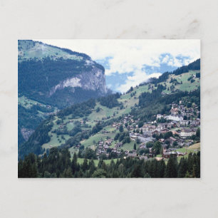 Carte Postale Lauterbrunnen, Suisse