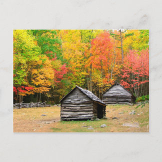 Carte Postale L'automne dans les Grandes Montagnes fumées