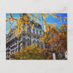 Carte Postale L'automne vibre quitte New York NYC Architecture