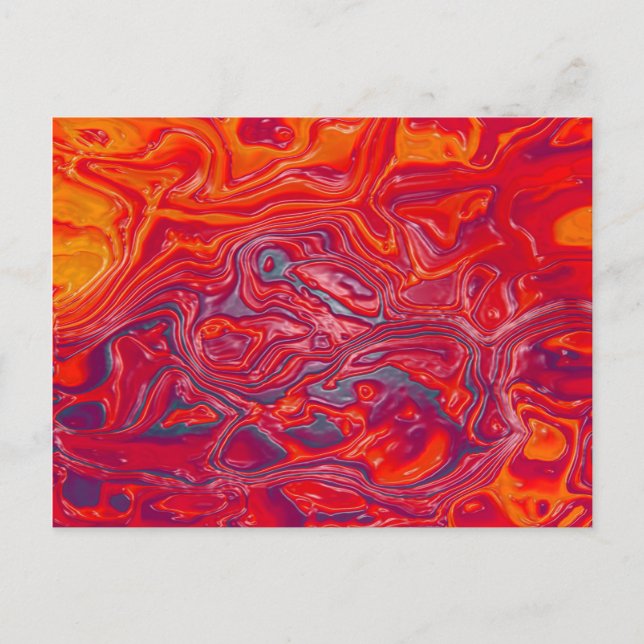 Carte postale Lava (Devant)