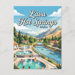 Carte Postale Lava Hot Springs Idaho
