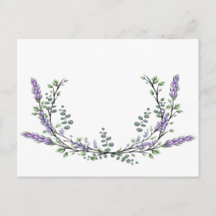 Carte Postale Lavande et Eucalyptus