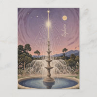 Lavender Fountain's Lullaby Personnalisé