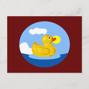 Carte Postale L'aventure de Rubber Ducky