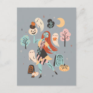 Carte Postale L'aventure magique d'Halloween de Sally