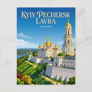 Carte Postale Lavra de Kiev Pechersk Ukraine