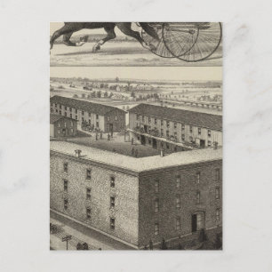 Carte Postale LB Johns' Carriage Works, Abilene, Kansas