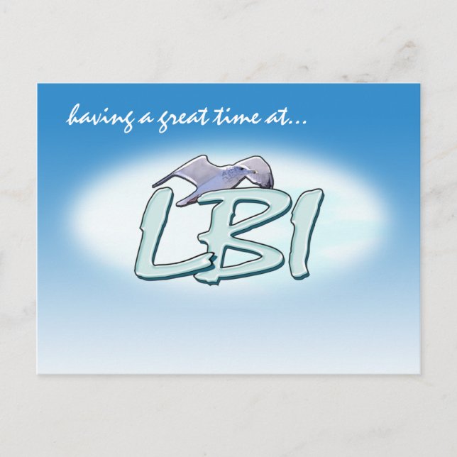CARTE POSTALE LBI... (Devant)