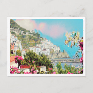 Carte Postale ldp AMALFI - panorama - Côte d'Amalfi