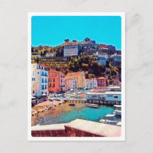 Carte Postale ldp SORRENTO - panorama - plage -