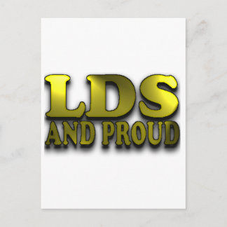 Carte Postale LDS et Fiers