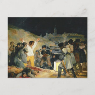 Carte Postale Le 3 Mai 1808 Francisco Goya