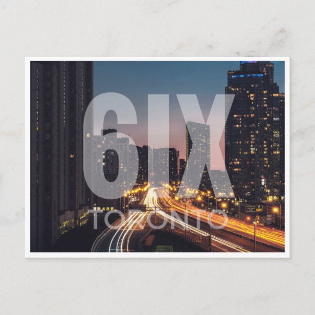Carte Postale Le 6ix (Devant)