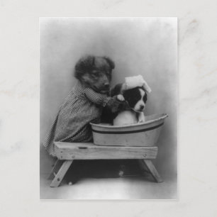 Carte Postale Le Bain