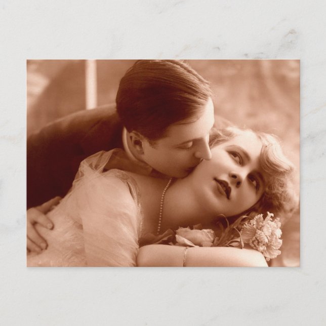 Carte Postale Le baiser (Devant)