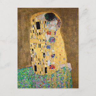 Carte Postale Le baiser de Gustav Klimt