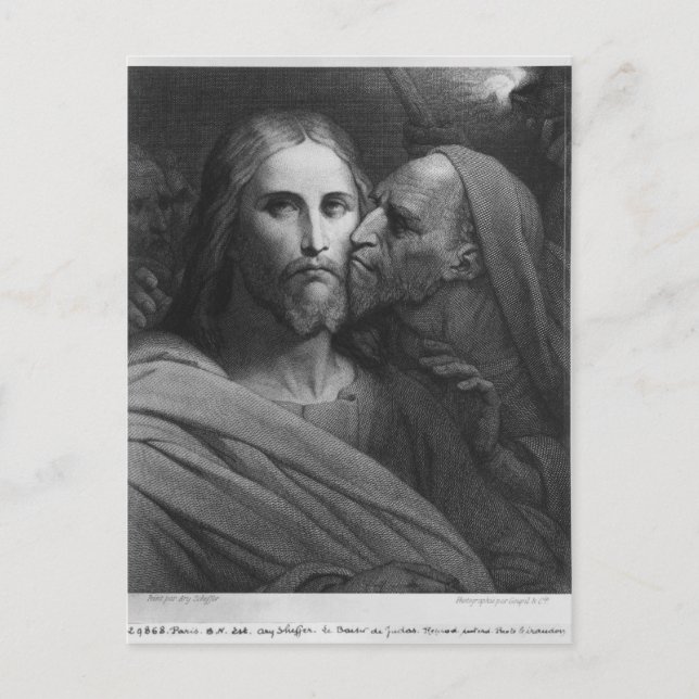 Carte Postale Le baiser de Judas 2 (Devant)