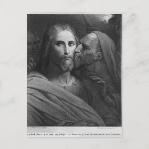 Carte Postale Le baiser de Judas 2