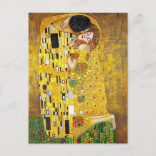 Carte Postale le baiser - Gustav Klimt