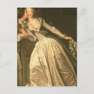 Carte Postale Le baiser volé, c.1788