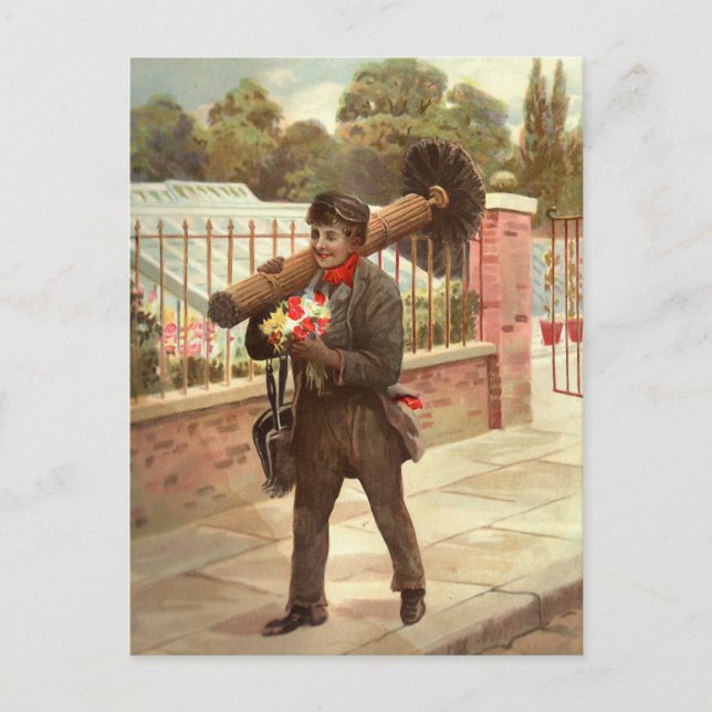 Carte Postale Le balai de Chimney (Devant)