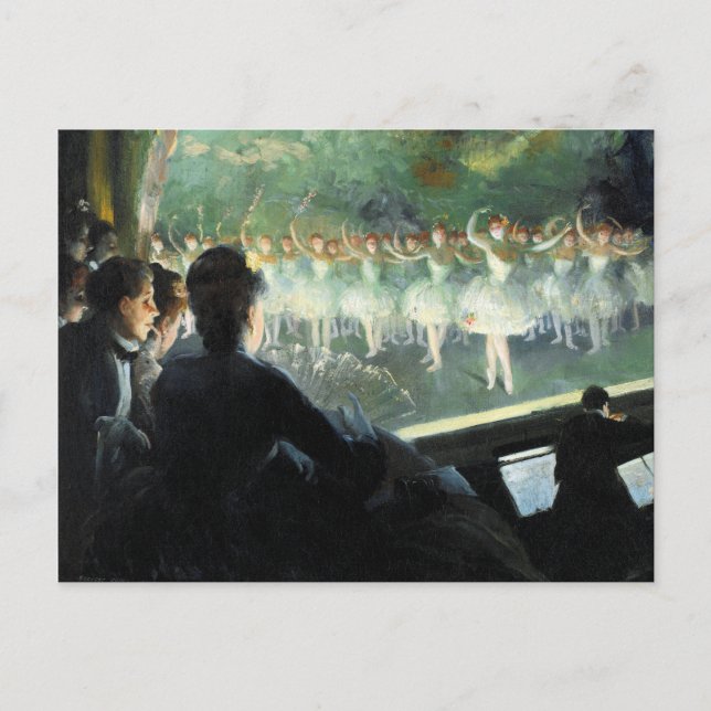 Carte Postale Le Ballet Blanc (Devant)