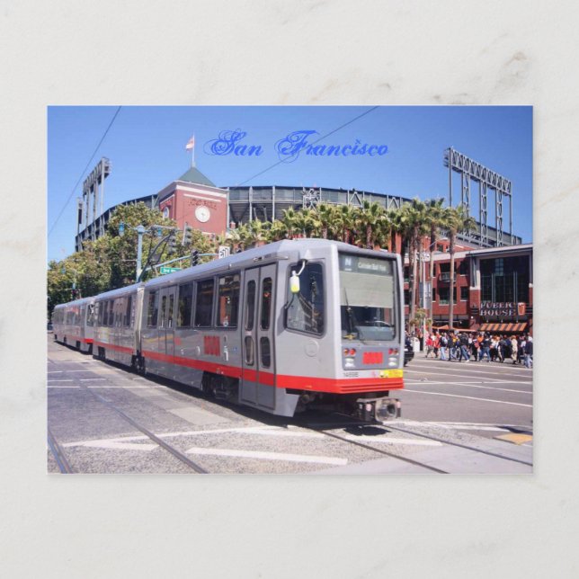Carte Postale Le ballpark à San Francisco (Devant)