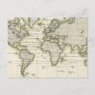 Carte Postale Le Baromètre moyen