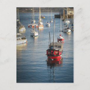 Carte Postale Le bateau rouge