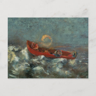 Carte Postale Le Bateau Rouge, 1905