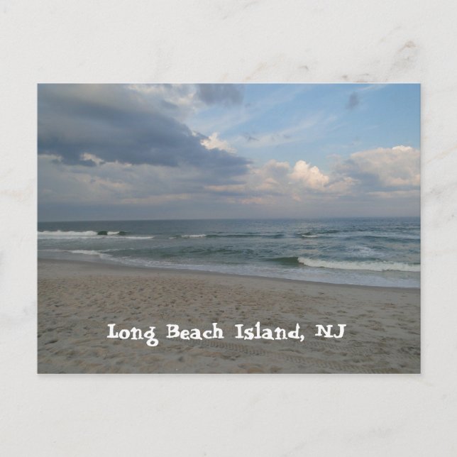 Carte Postale Le beau LBI, NJ (Devant)