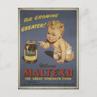 Carte Postale Le Bébé L'Aime