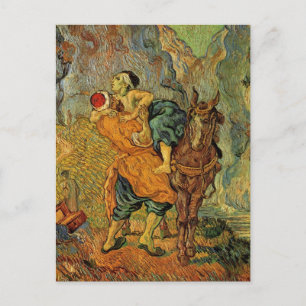 Carte Postale Le bon samaritain par Vincent van Gogh