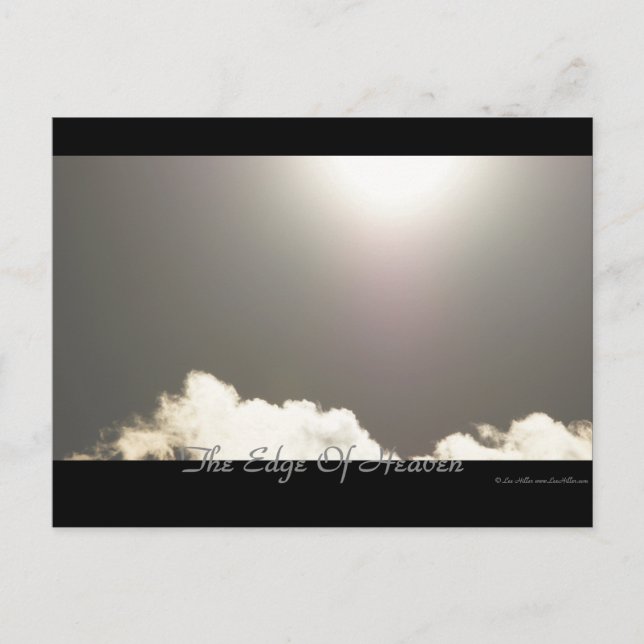 Carte Postale Le Bord Du Ciel Vêtements, Cadeaux & Objets de col (Devant)