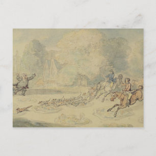 Carte Postale Le botaniste enragé (avec c/c, stylo et encre et c
