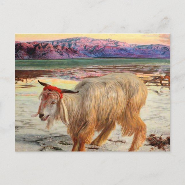 Carte Postale Le bouc émissaire William Holman Hunt (Devant)