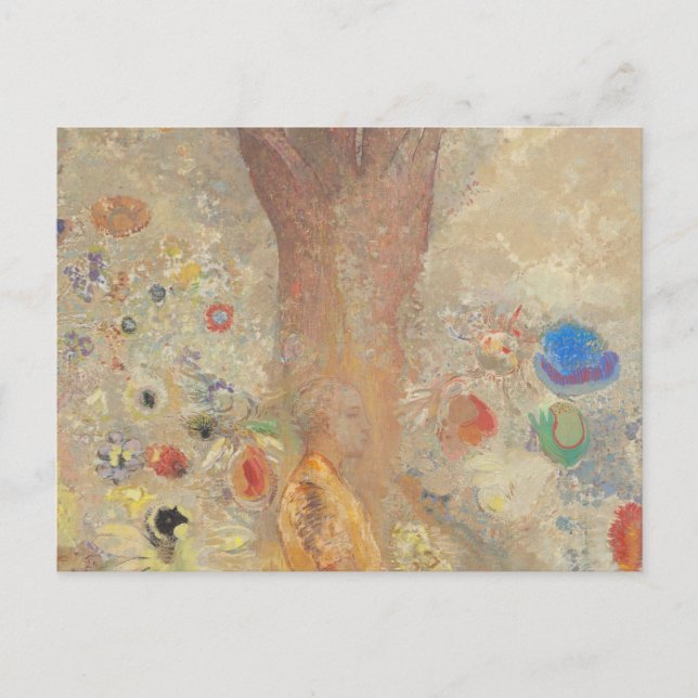 Carte Postale Le Bouddha d'Odilon Redon (Devant)