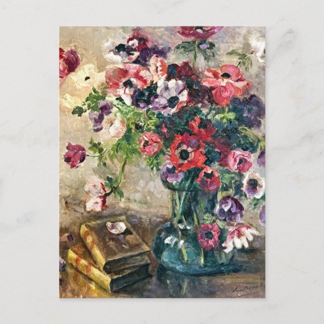 Carte Postale Le Bouquet des anémones | Luce Boyals (Devant)