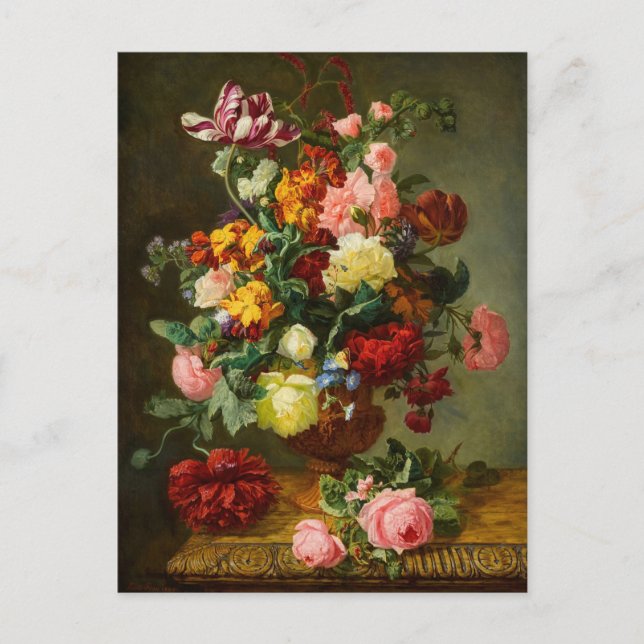 Carte Postale Le Bouquet | Simon Saint-Jean (Devant)