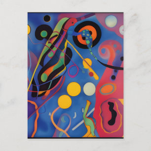 Carte Postale Le Bug Kandinsky