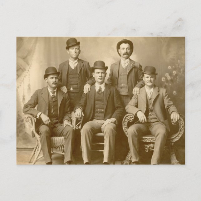 Carte Postale Le Bunch Wild - Butch Cassidy & Sundance Kid (Devant)