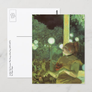 Carte Postale Le Café Concert d'Edgar Degas, Art Vintage