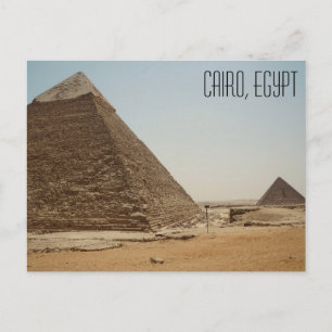 Carte Postale Le Caire, Égypte Les Grandes Pyramides 