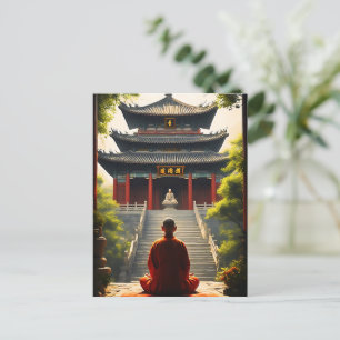 Carte Postale Le calme du temple