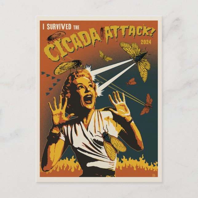 Carte Postale Le Canada crie dame 2024 (Devant)