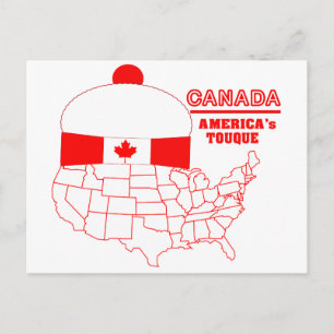 Carte Postale Le Canada - Le Tuque Cool de l'Amérique
